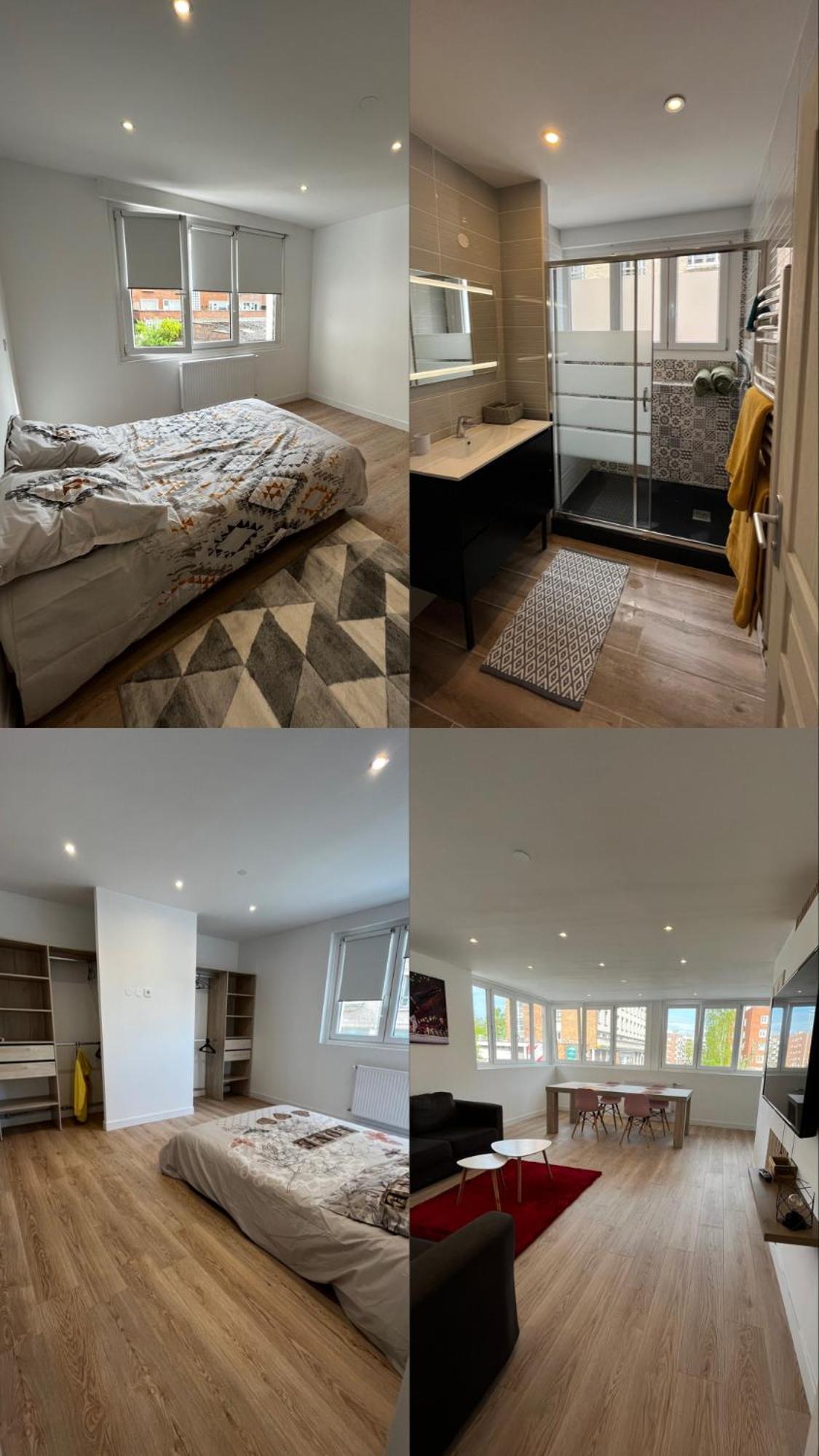 Grande Chambre Dans Loft A Deux Pas De La Plage Dunkirk Exterior photo